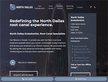 Tablet Screenshot of northdallasendo.com